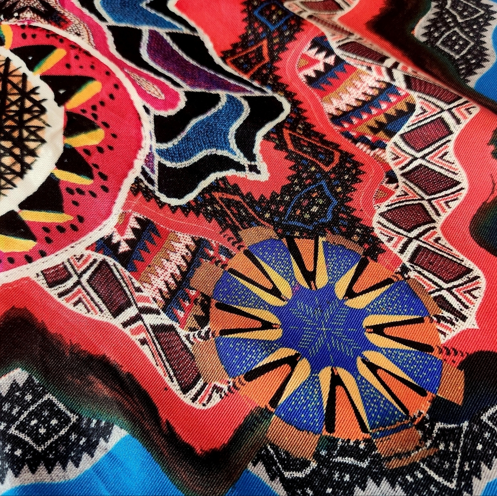 Christian Lacroix Multicolor Scarf